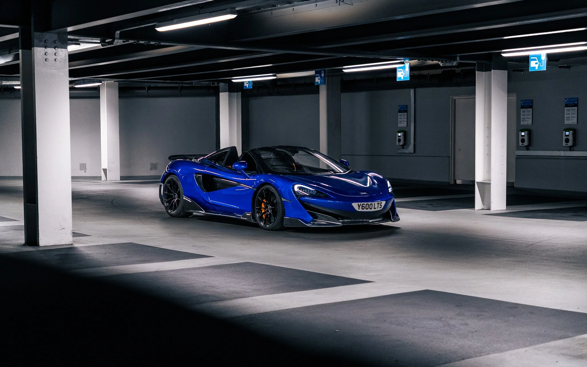 McLaren 600LT Spider - Blue