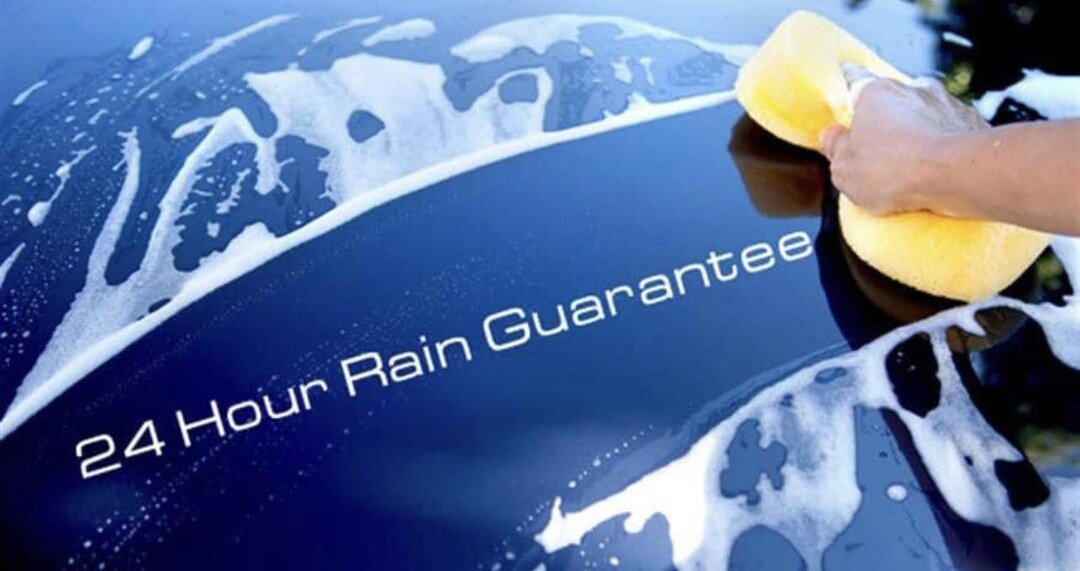 Rain in the forecast, no problem for Gratus. 

Did you know we have a rain guarantee???

Gratus&rsquo;s 24 hour Rain Guarantee keeps your vehicle
looking great. If it rains within 24 hours of your purchase of any of our wash packages, we'll wash the 