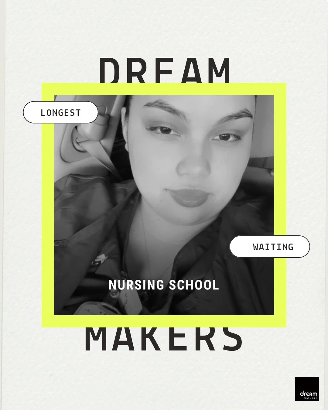 These are the dreams that have been waiting the longest to come true — but they don’t have to wait any longer!
Jana dreams of becoming a nurse.
Autumn just has a few more units left of her Dream Share until she can repair her car.
Sonja