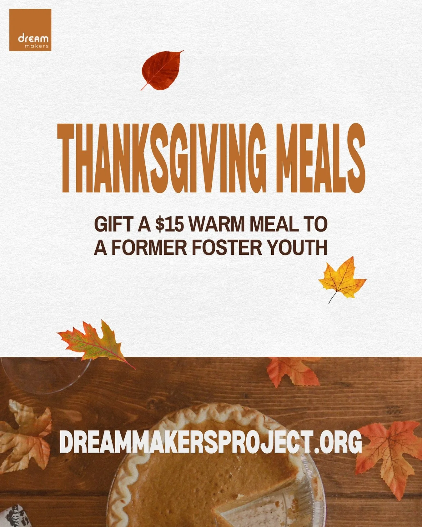 &ldquo;I didn&rsquo;t think anyone would think of me on Thanksgiving.&rdquo;  Every year, we hear these words from young adults who&rsquo;ve aged out of foster care &mdash; youth who don&rsquo;t have family gatherings to attend, but still long for th