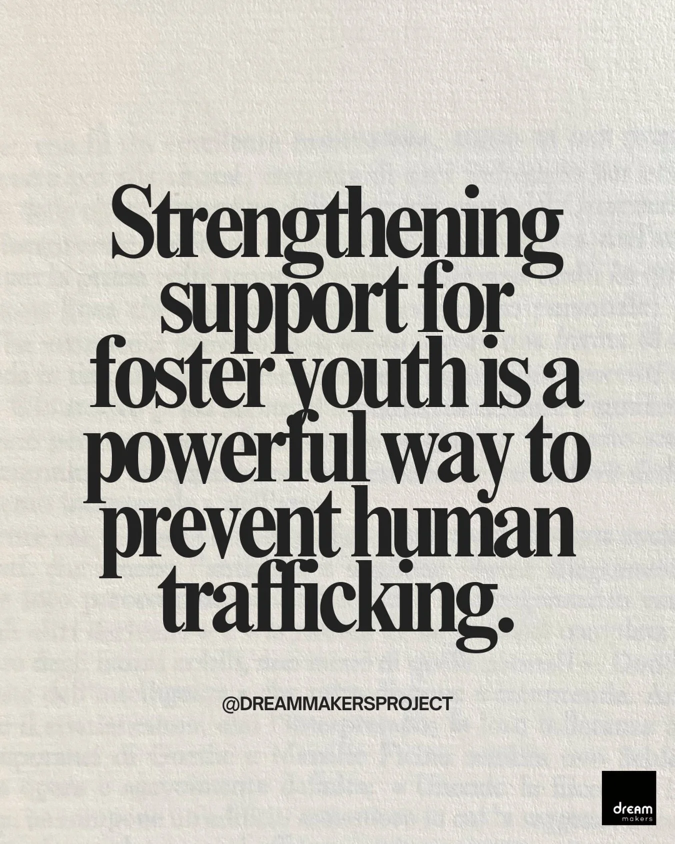 January is Human Trafficking Awareness Month.  📌 About 40% of youth currently or formerly in foster care had trafficking allegations or self-reported trafficking experiences before age 18. 📌 Reports estimate that 50-90% of child trafficking victims