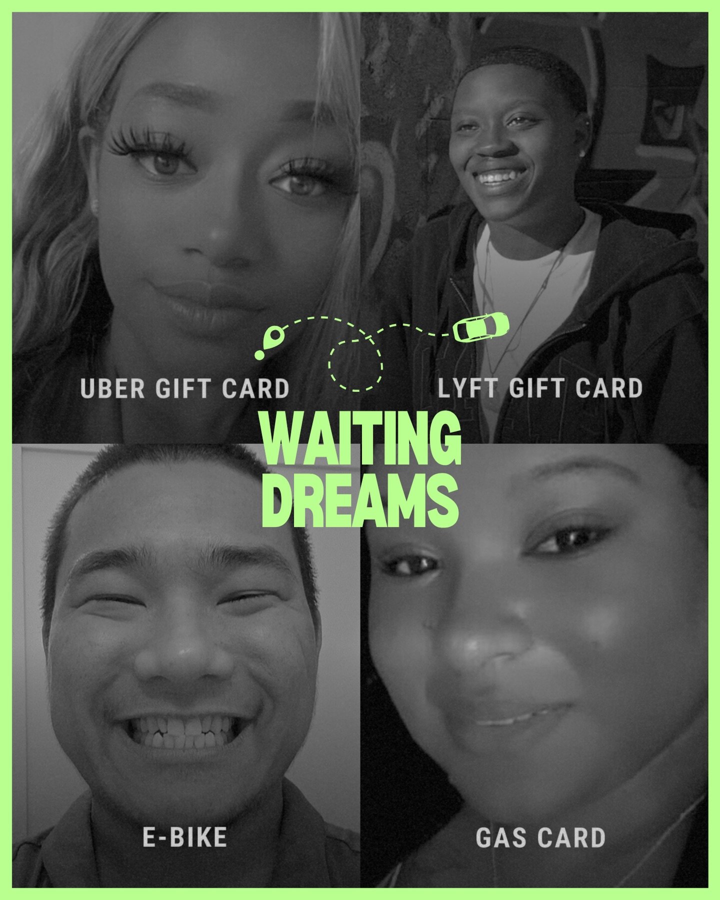 For youth aging out of foster care, transportation isn&rsquo;t just a need&hellip;it&rsquo;s a lifeline.

No ride can mean missed shifts, dropped classes, and opportunities slipping away.

A rideshare gift card. Gas. An e-bike. What seems small can c