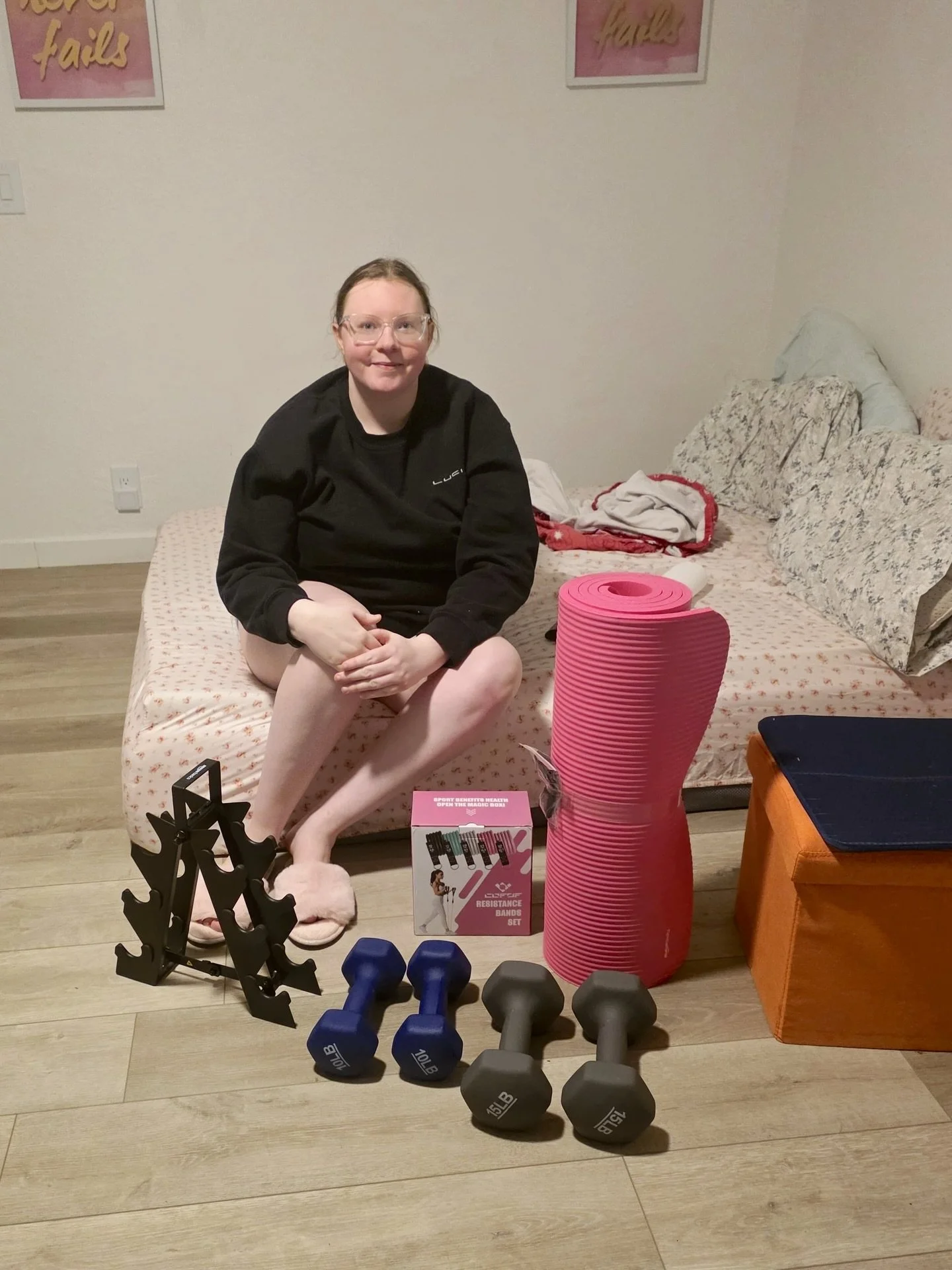 𝐅𝐔𝐋𝐅𝐈𝐋𝐋𝐄𝐃 𝐃𝐑𝐄𝐀𝐌 🏋🏼&zwj;♀️

A fulfilled dream isn&rsquo;t just about what arrives in a box. It&rsquo;s about what it unlocks in someone&rsquo;s daily life.  For Rebecca, that dream was exercise equipment for her new apartment. A simple