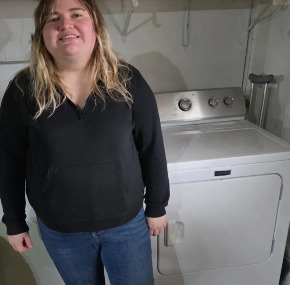 𝐃𝐑𝐄𝐀𝐌 𝐅𝐔𝐋𝐅𝐈𝐋𝐋𝐄𝐃 🧼

A washer and dryer might seem like a simple thing, but for Merissa, it means something so much bigger!

After spending seven years in foster care and aging out at 18, Merissa has navigated the challenges of adulthood