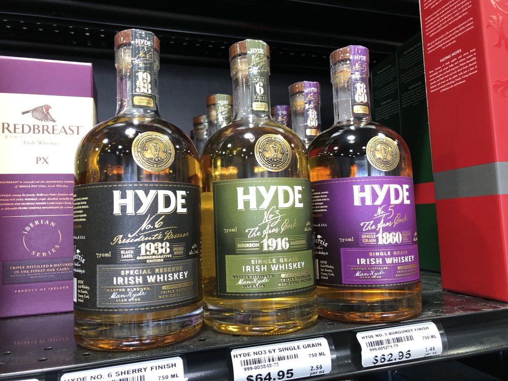 Hyde Irish Whiskey at Trailhead Liquor