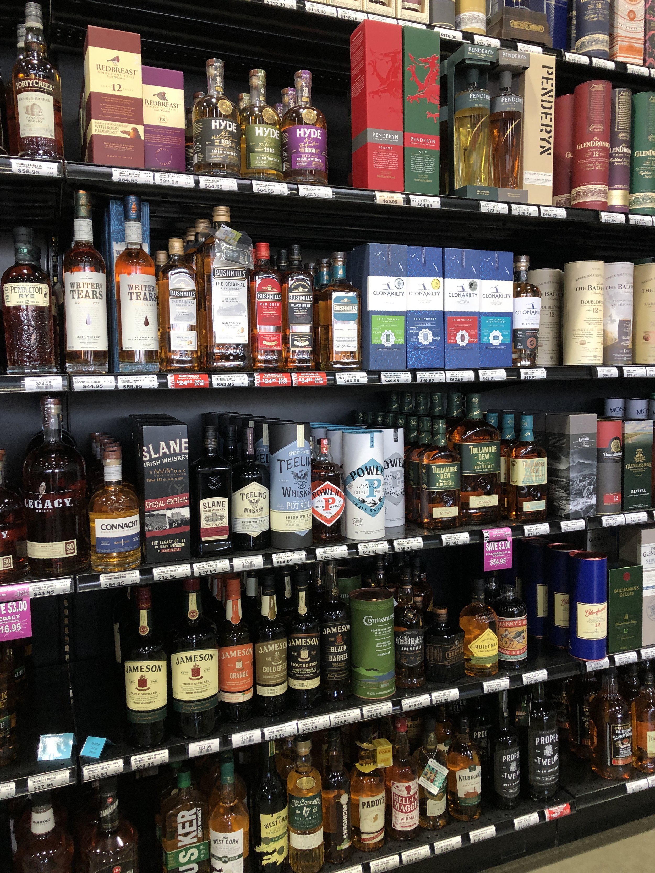 Liquor Stores in Bend, Oregon — Irish Whiskey LAD