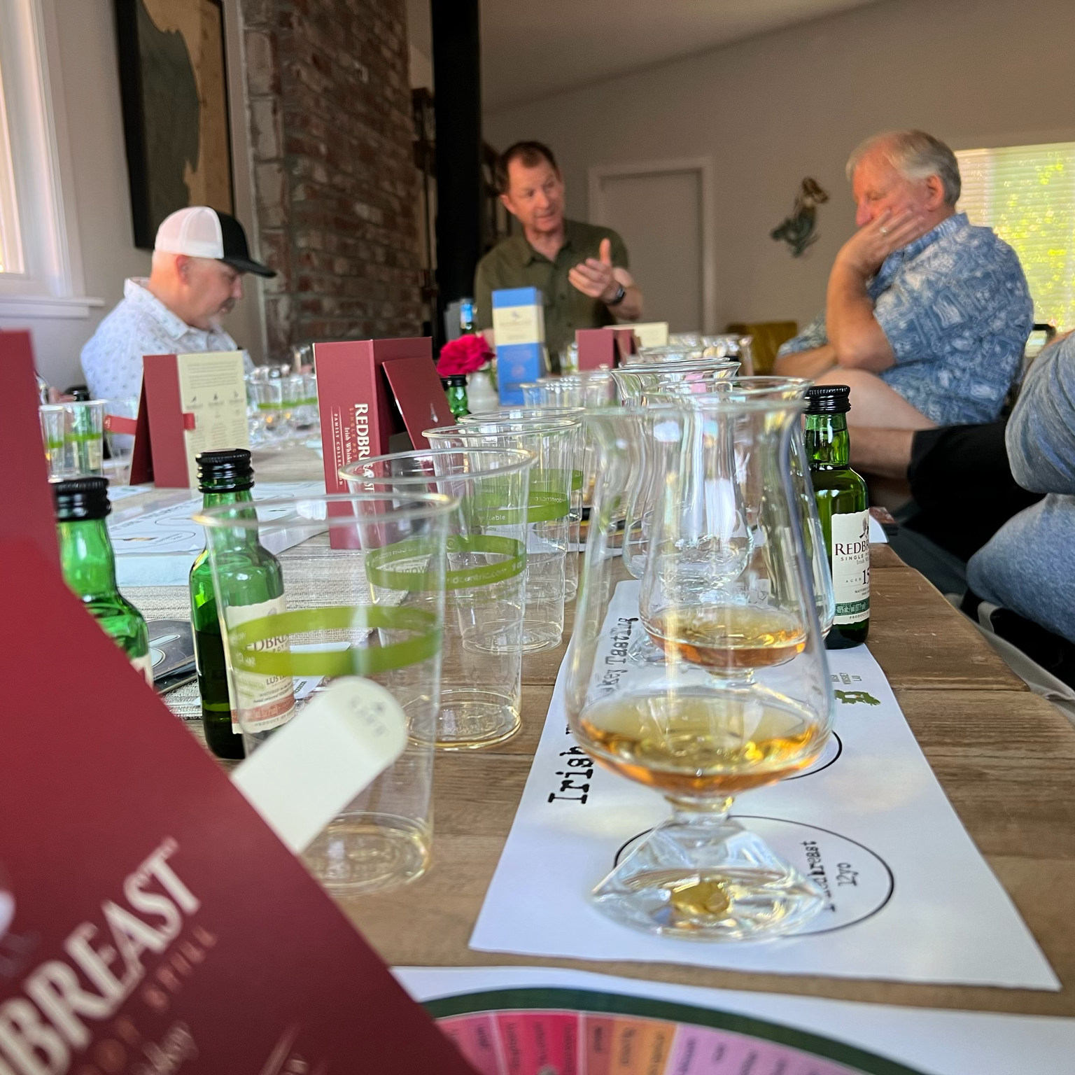 In Person Guided Irish Whiskey Tasting