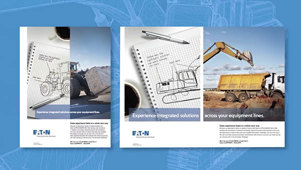 Eaton concepts in trade show collateral