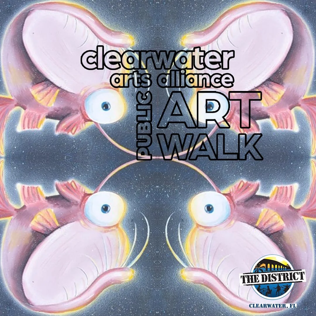 CAA public art walk social media post design