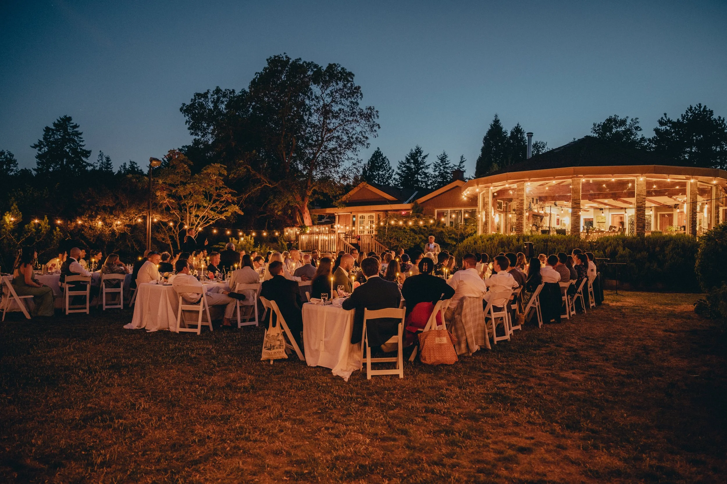 Wedding Dinner at Galiano Inn