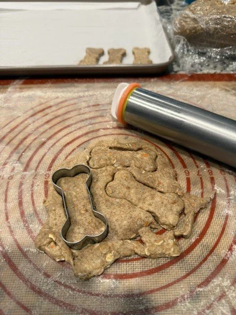 Rolling and cutting treats