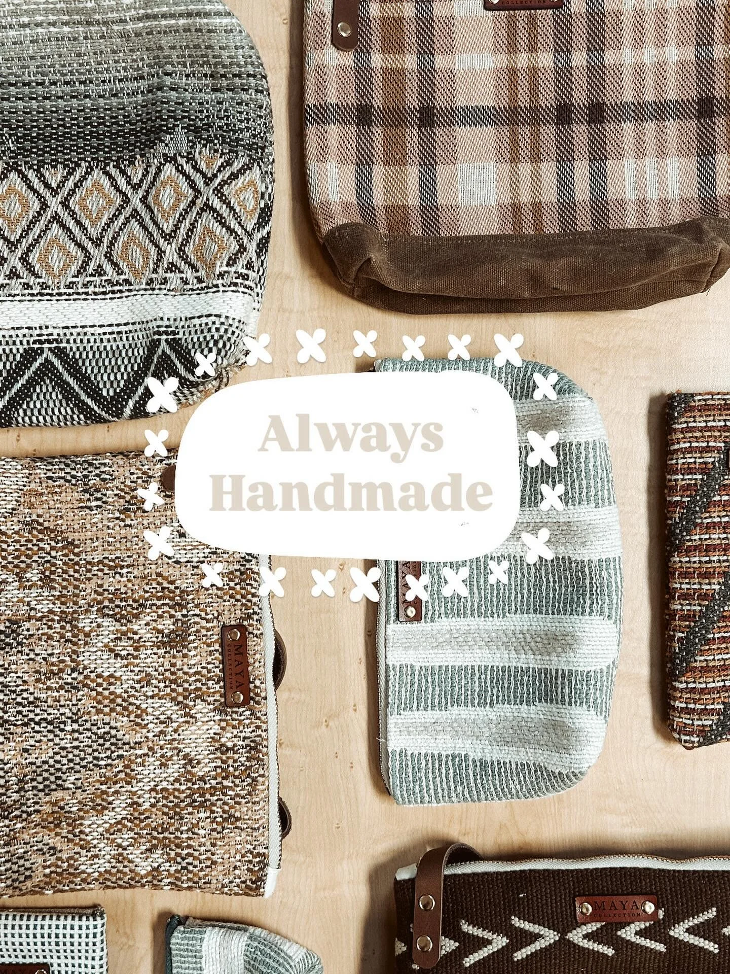 Always Local.
Always handmade. 
Always supporting refugee and international artisans. 

Shop mayacollection.org