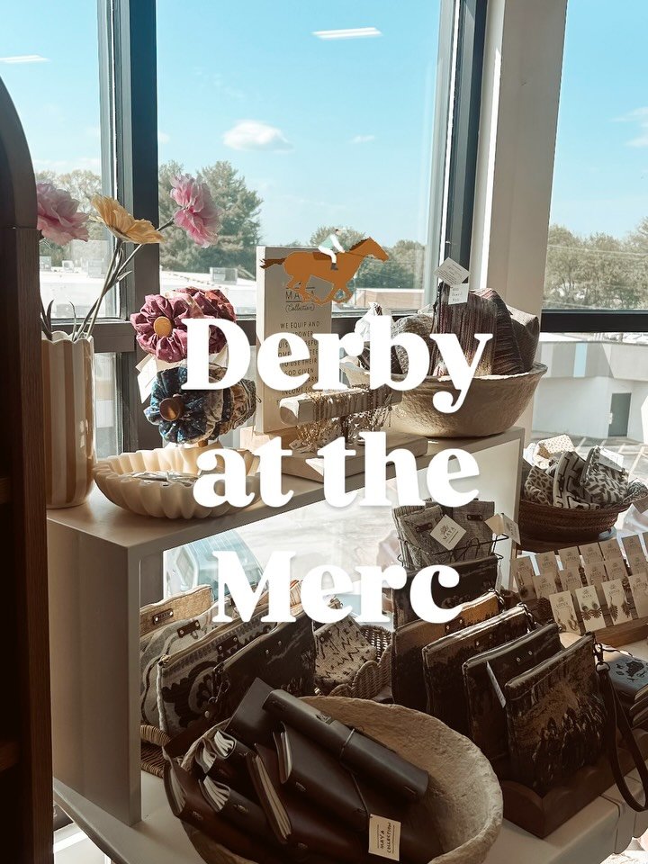 Our very limited Derby bags have arrived at @crestwoodmercantile and our shop on Woodlawn! 🐎 

We&rsquo;ve got 6 bags at the merc and 4 at Woodlawn, a few horseshoe earrings and some ky journals for the best time of year! 

Shop with us tomorrow fro