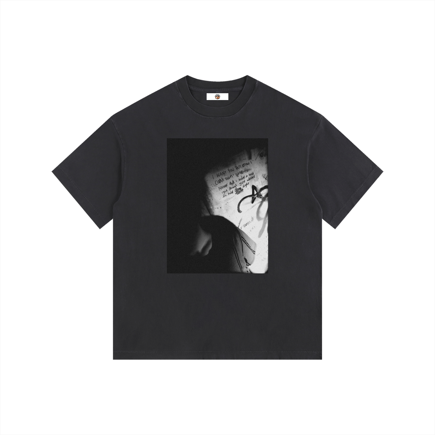 PROVOKE #1 Vintage Washed Oversized Cotton T-Shirt