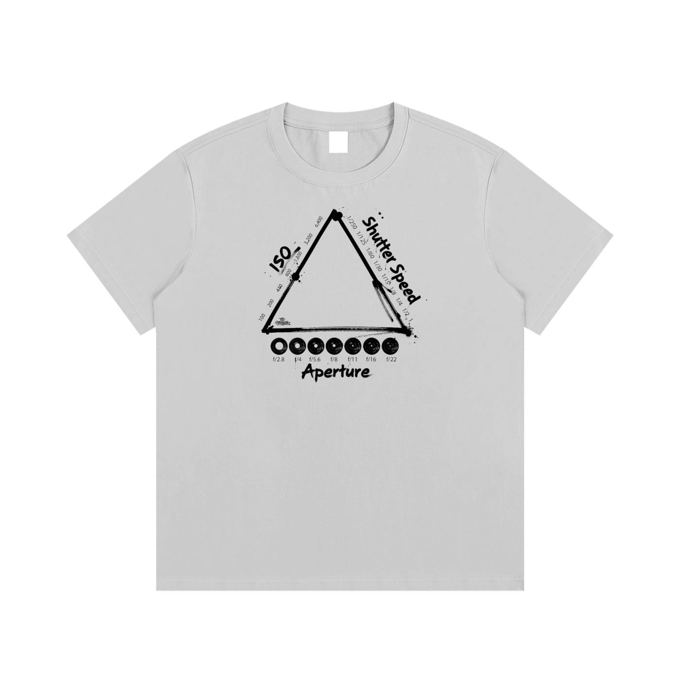 "Exposure Triangle" 100% Cotton Tee