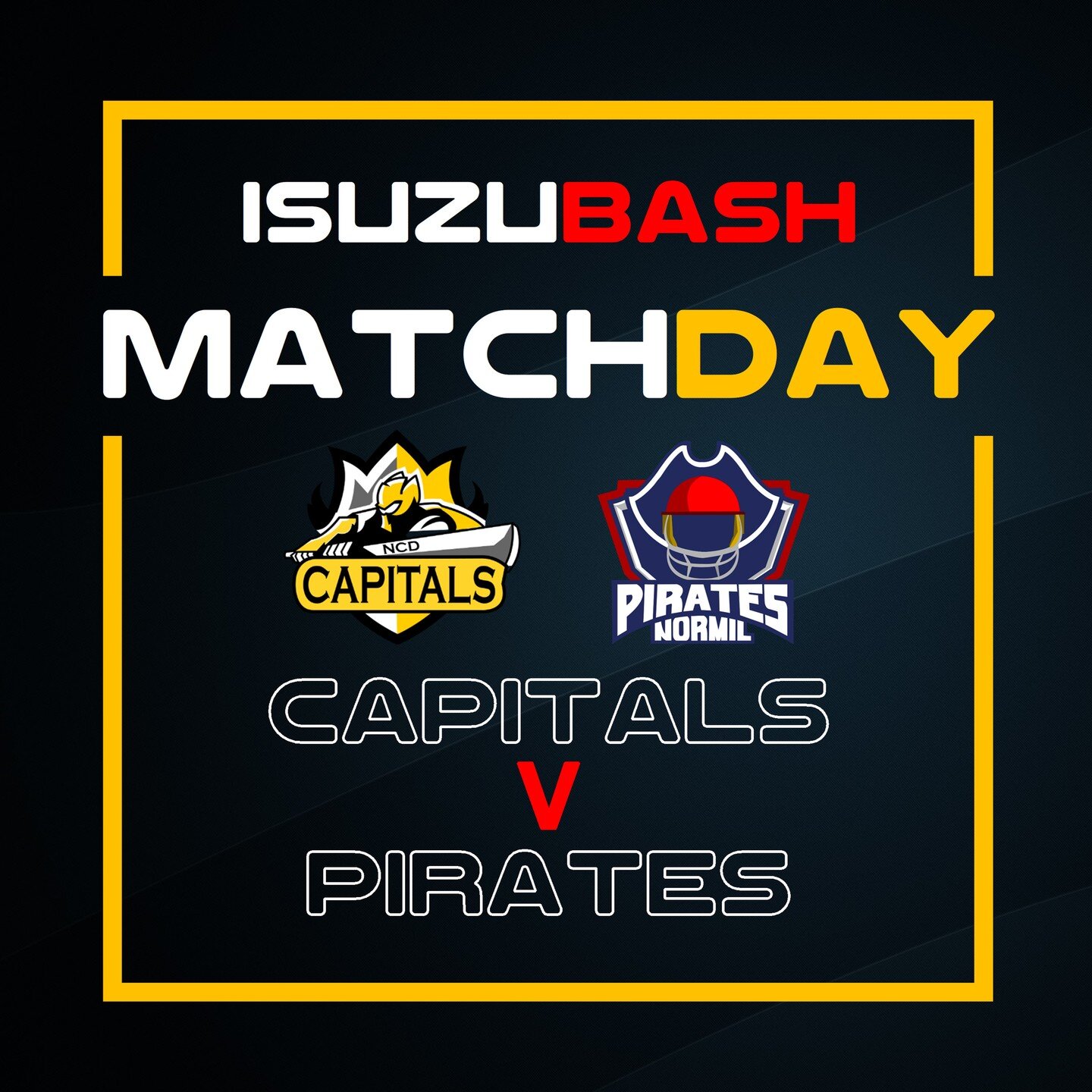 MEN'S ISUZU T20 BASH
ROUND 3 

NCD CAPITALS 🆚 MOMASE WARRIORS

THU 2 JUNE | 1:00 PM
AMINI PARK

LIVE STREAM: https://www.youtube.com/watch?v=J8dAXBnvHkg
LIVE SCORE CARD: https://matchcentre.cricketpng.org.pg/match/136835-6340182/scorecard/