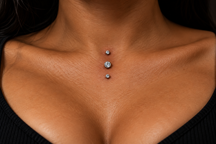 Body piercings at Red Ink Tattoo Studio