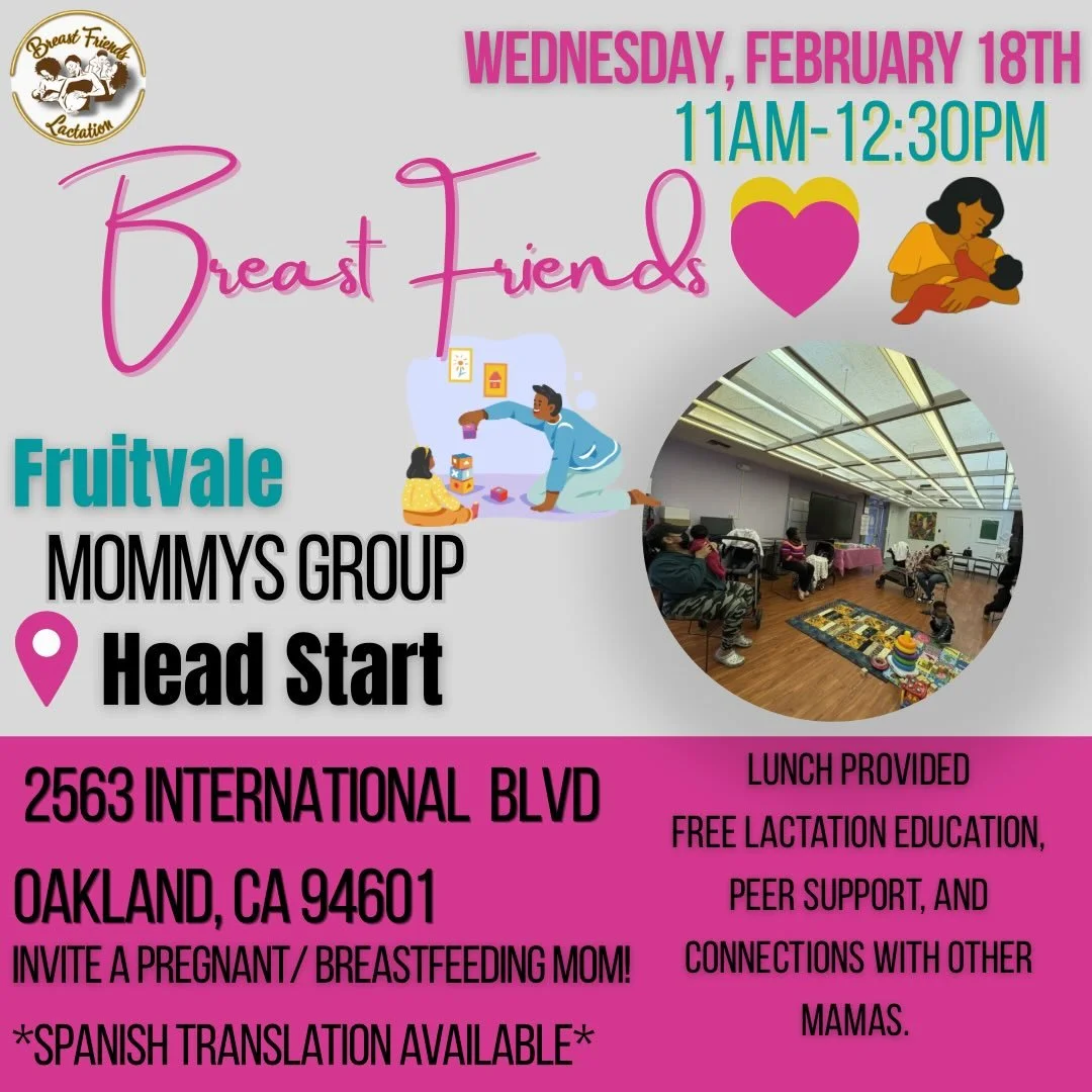 Where toddlers explore and mamas exhale 🤍
All moms welcomed, toddler moms encouraged to bring toddlers for learning/ social development 💕
Free lactation education, peer support, lunch provided &mdash; and a whole room of women who get it.
That&rsqu