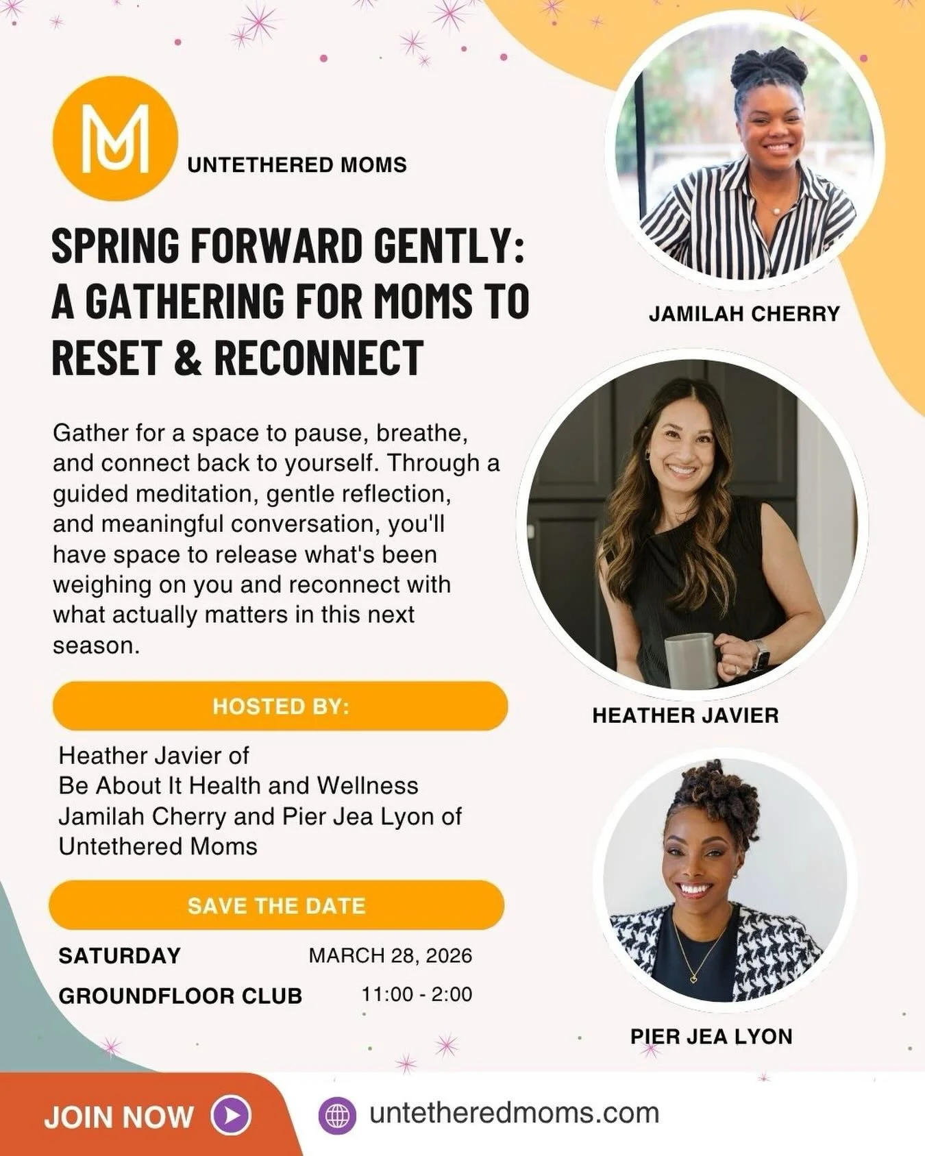 ✨ FREE TICKETS FOR MAMAS ✨

Breast Friends has 10 FREE tickets to gift to our community for Spring Forward Gently: A Gathering for Moms to Reset &amp; Reconnect 🤍🌿

This is your invitation to pause, breathe, and pour back into yourself. Come experi
