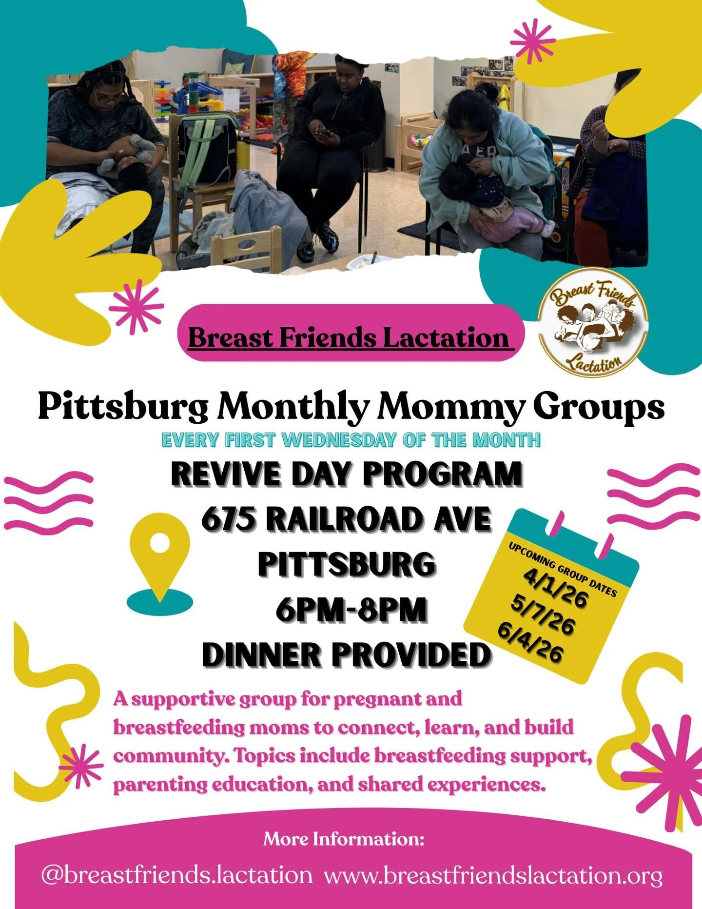 Spring is here&hellip; a season for new beginnings, fresh air, and growing together 🌷✨
Join us April 1st for our Breast Friends Mommy Group&mdash;a safe, welcoming space to connect, share, and be supported through every stage of motherhood.

Come as