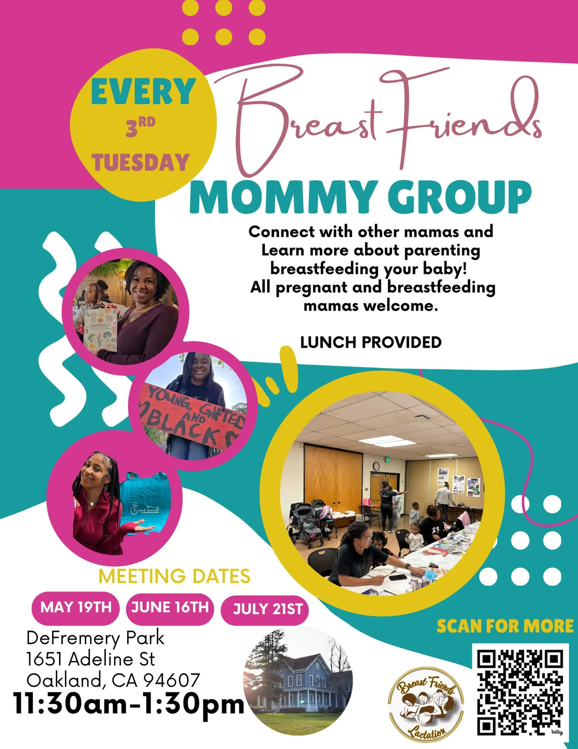 Join us Tuesday, May 19th for Breast Friends Mommy Group! 🤎✨

A space for pregnant and breastfeeding mamas to connect, build community, and get support on your motherhood and breastfeeding journey. Come share, learn, and be poured into by a village 