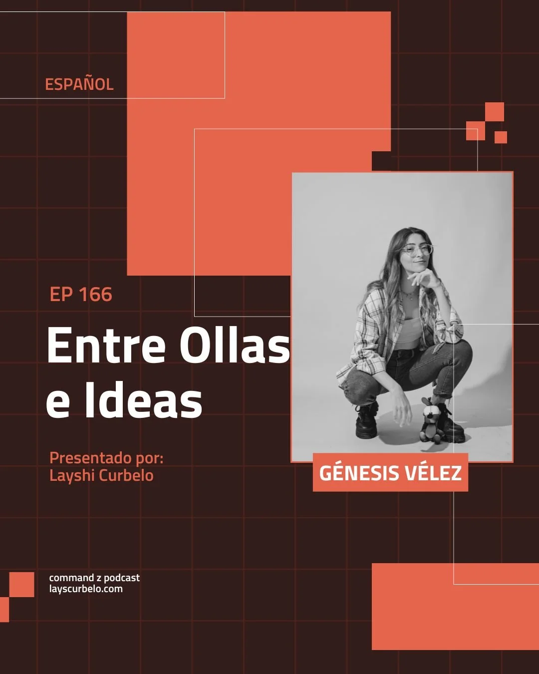 En el episodio de este mes con Génesis Vélez, diseñadora gráfica y socia de la agencia Mampostea’o. Hablamos de creatividad, egos, decisiones difíciles, errores comunes en branding y del rol del líder a