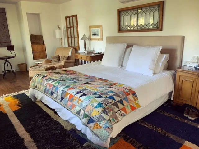 I love when clients send me their quilts in-situ!