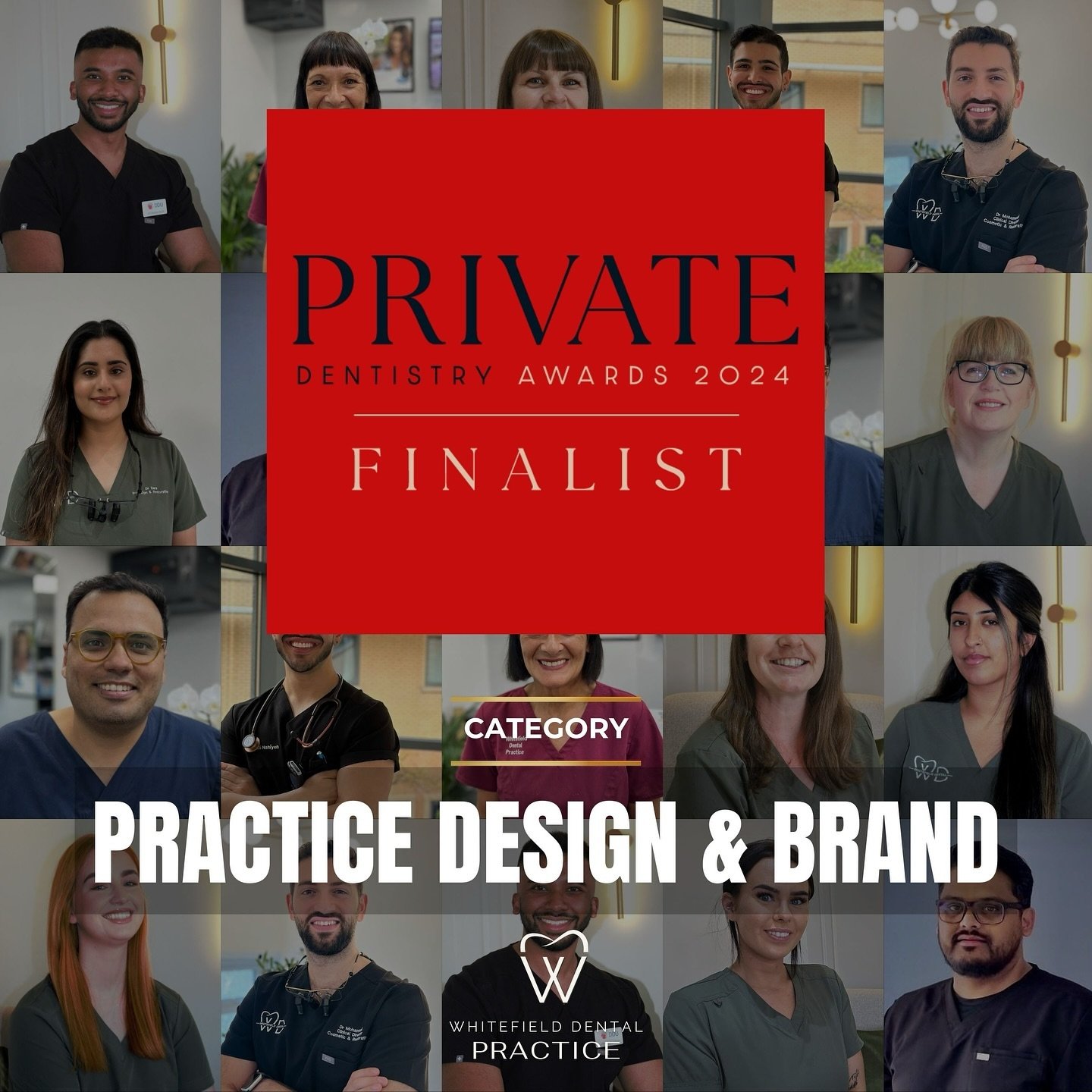 We are thrilled to announce the we have been shortlisted for 9 awards at the prestigious #PrivateDentistryAwards24 in London! 🤯🤩 As one of the most prestigious events in the Dentistry world, we are honoured to be nominated for the followed award: 
