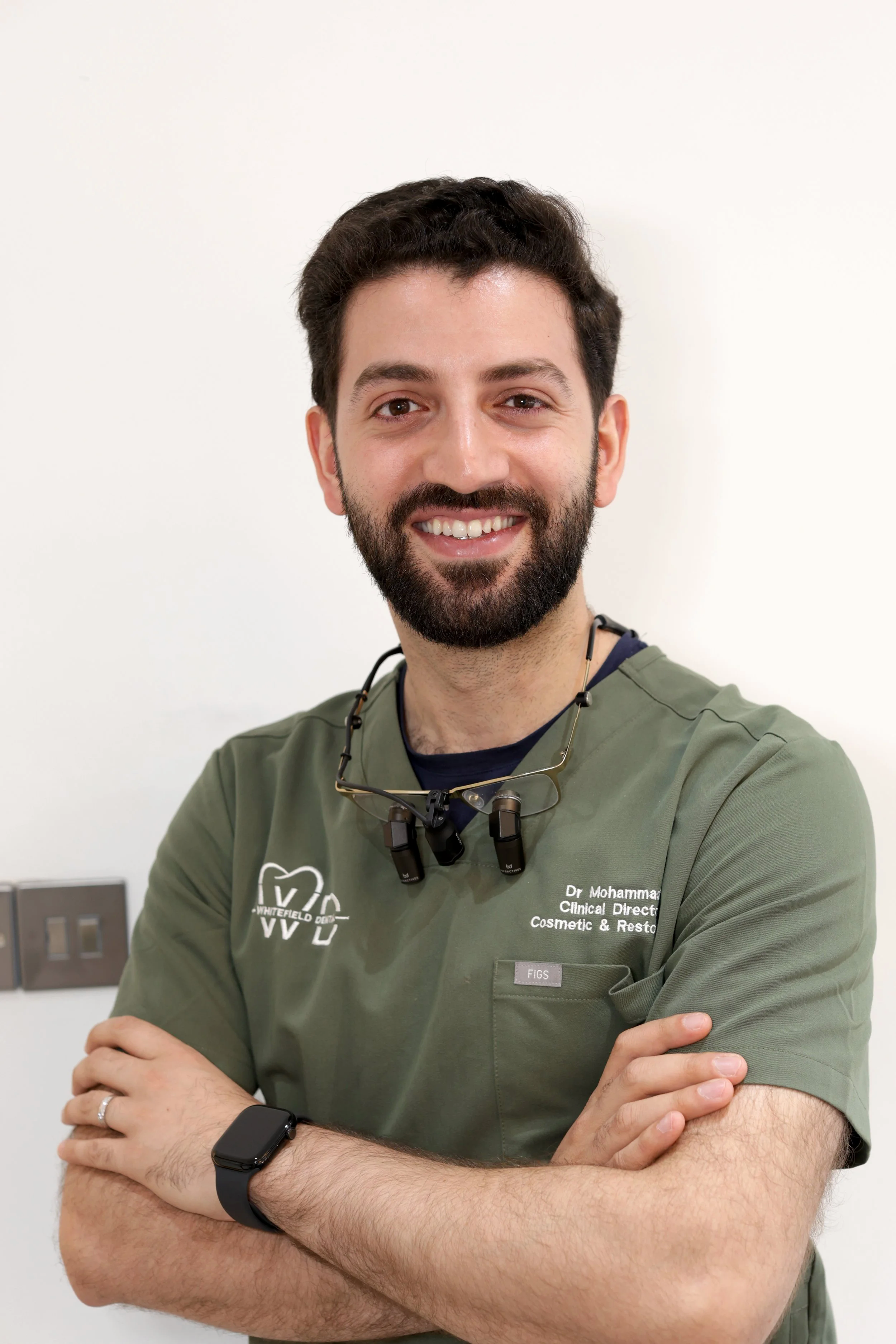 A member of the Whitefield Dental Practice clinical team