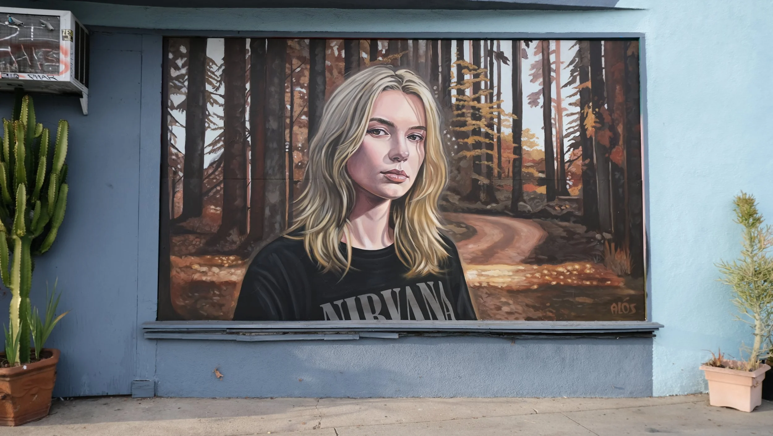 Iryna memorial mural
West Los Angeles