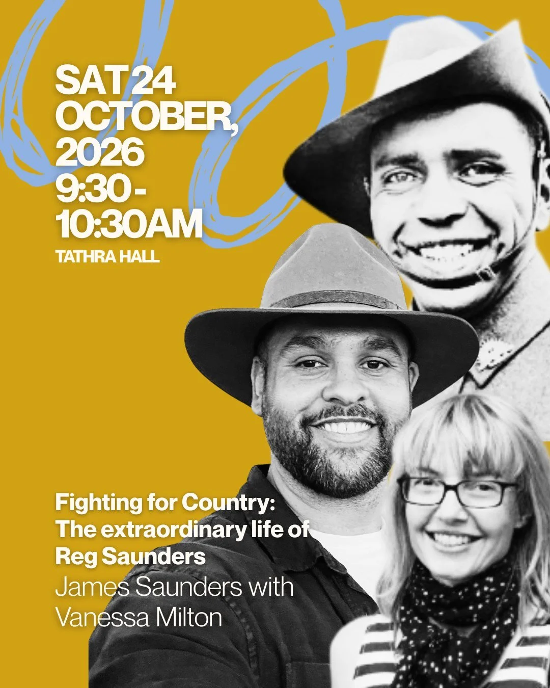 A remarkable story of family, service and Country.

In Fighting for Country, James Saunders tells the story of his uncle Reg Saunders, his distinguished military career, and his people, the Fighting Gunditjmara of Western Victoria.

James will be joi