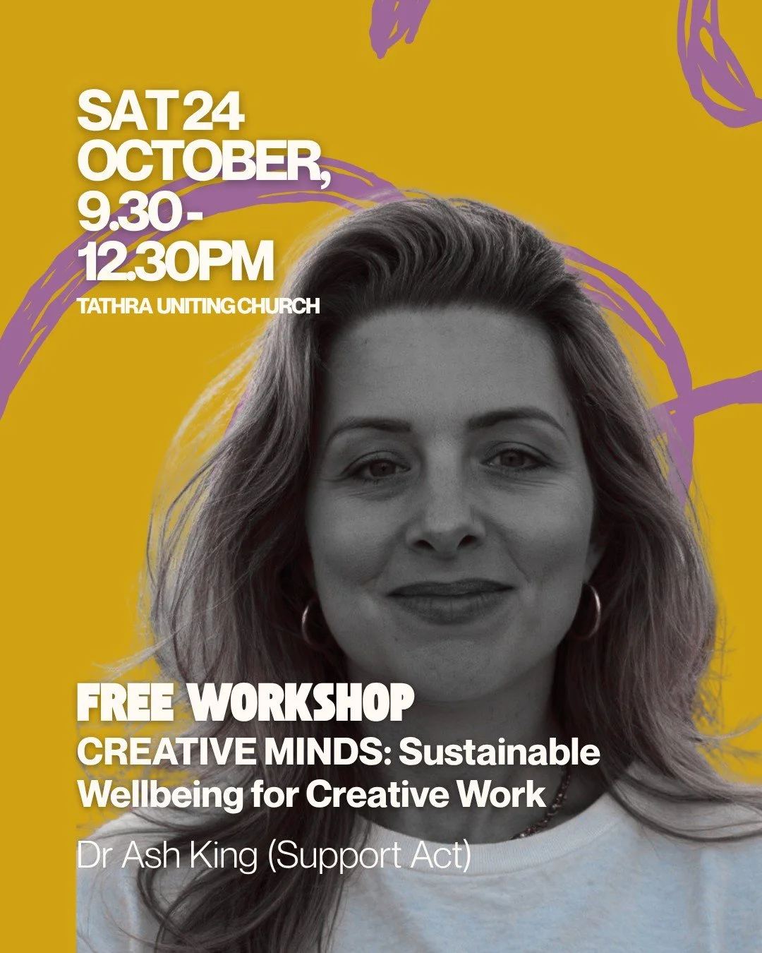 How do you sustain a creative life without burning yourself out?

Creative work can be deeply rewarding, but self-doubt, isolation, creative blocks and unrealistic expectations can make it difficult to keep going.

Join Support Act&rsquo;s Dr Ash Kin