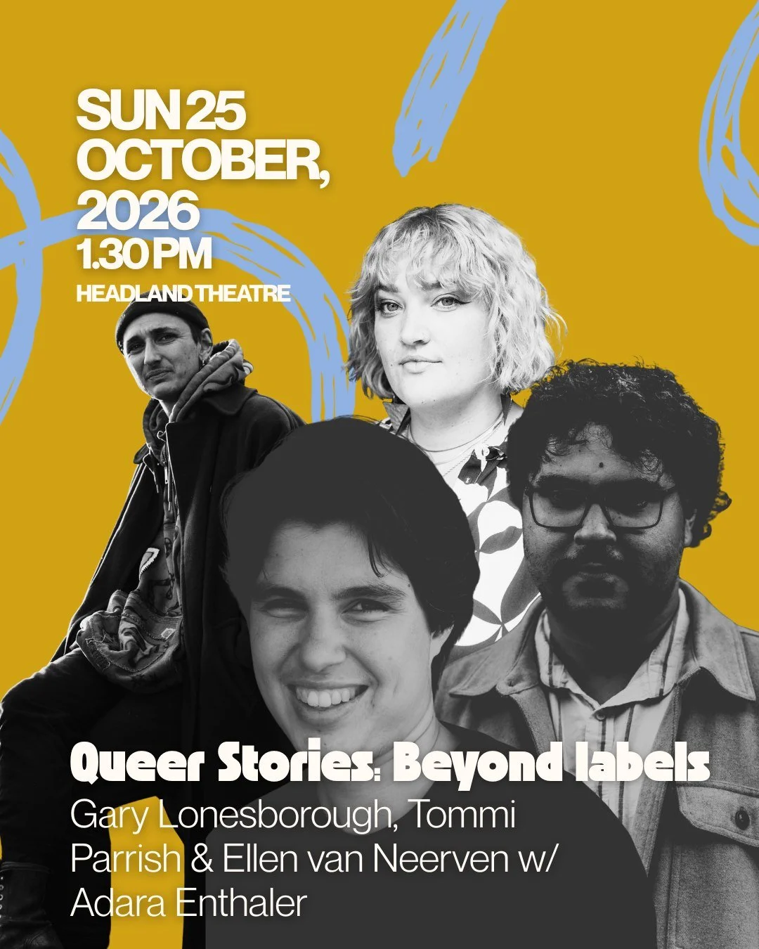 What happens when more people can see themselves on the page?

Queer writers are creating space, challenging conventions and reshaping Australian literature across fiction, non-fiction, graphic narratives and poetry.

Join Gary Lonesborough, Tommi Pa
