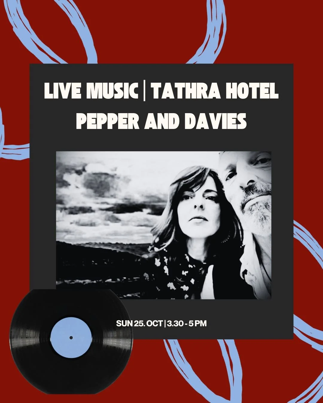 Settle in for songs that soothe, surprise and transport. 

Born in the heart of Tilba, Pepper &amp; Davies bring together the grace of classical-pop and the groove of blues, with sweeping vocals, rich harmonies, unexpected textures and dancing guitar