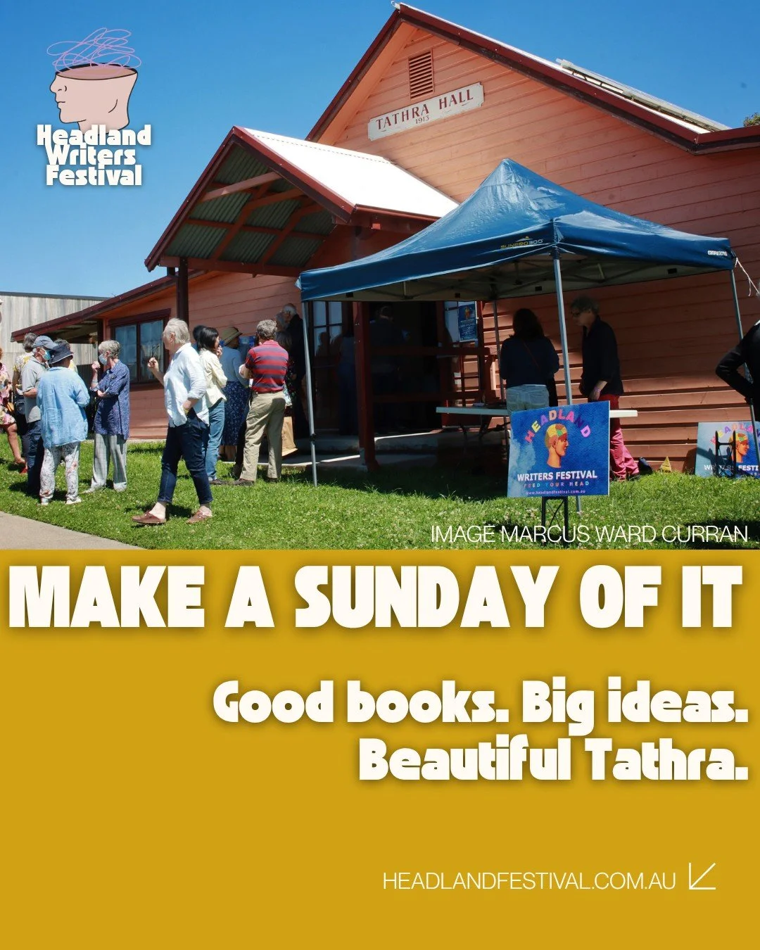 MAKE A SUNDAY OF IT.

What are you doing Sunday 25 October?

Because we have a rather good suggestion.

Come to Tathra. Grab a coffee from our friends @valiant66coffee . Spend the day listening to some brilliant writers talking about everything from 
