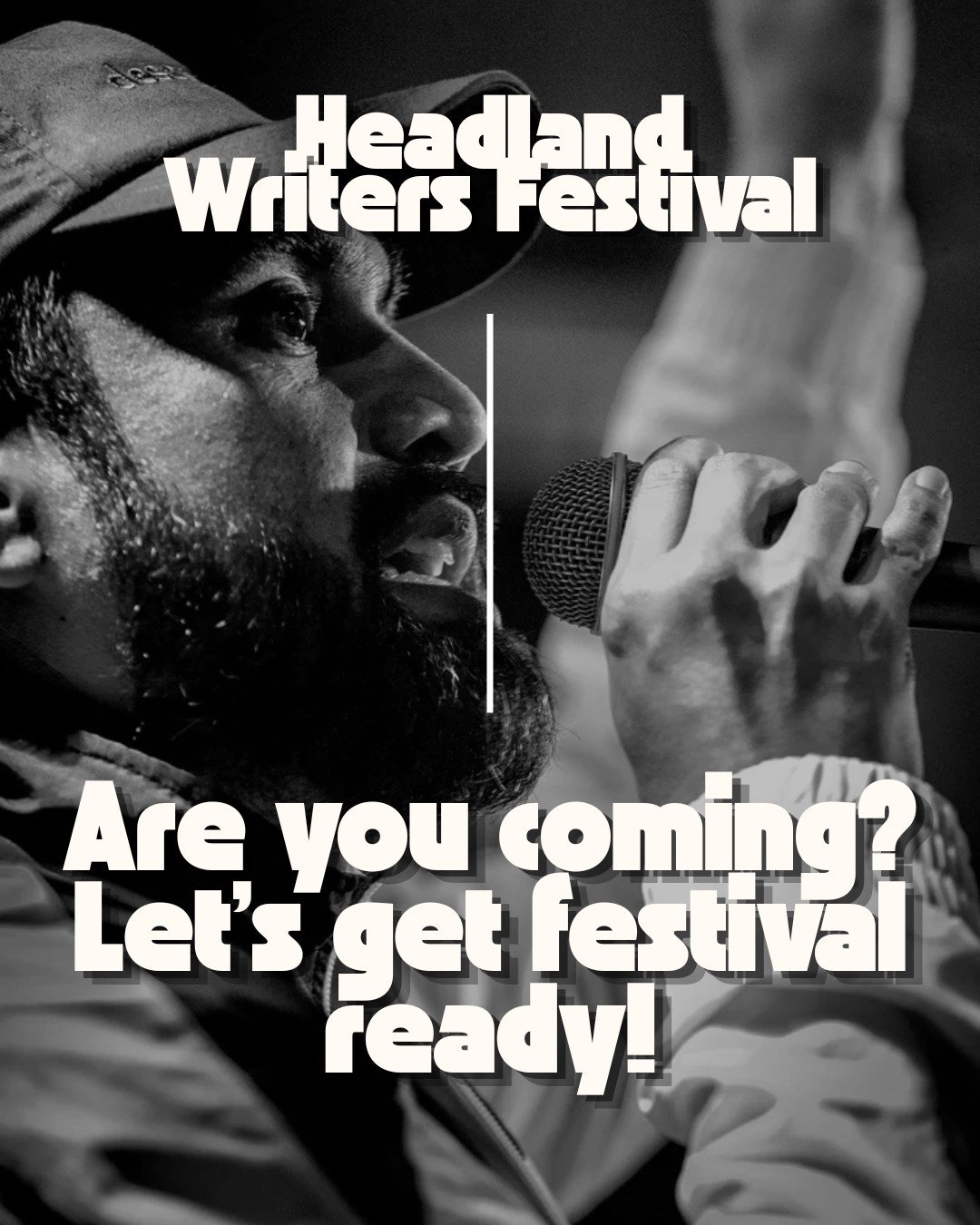 Heading to Headland this weekend? Here's a little checklist to help you get festival-ready!

If you've purchased a Weekend or Day Pass, make sure you've selected your sessions before the festival.

A few things to remember:

- Check your session book