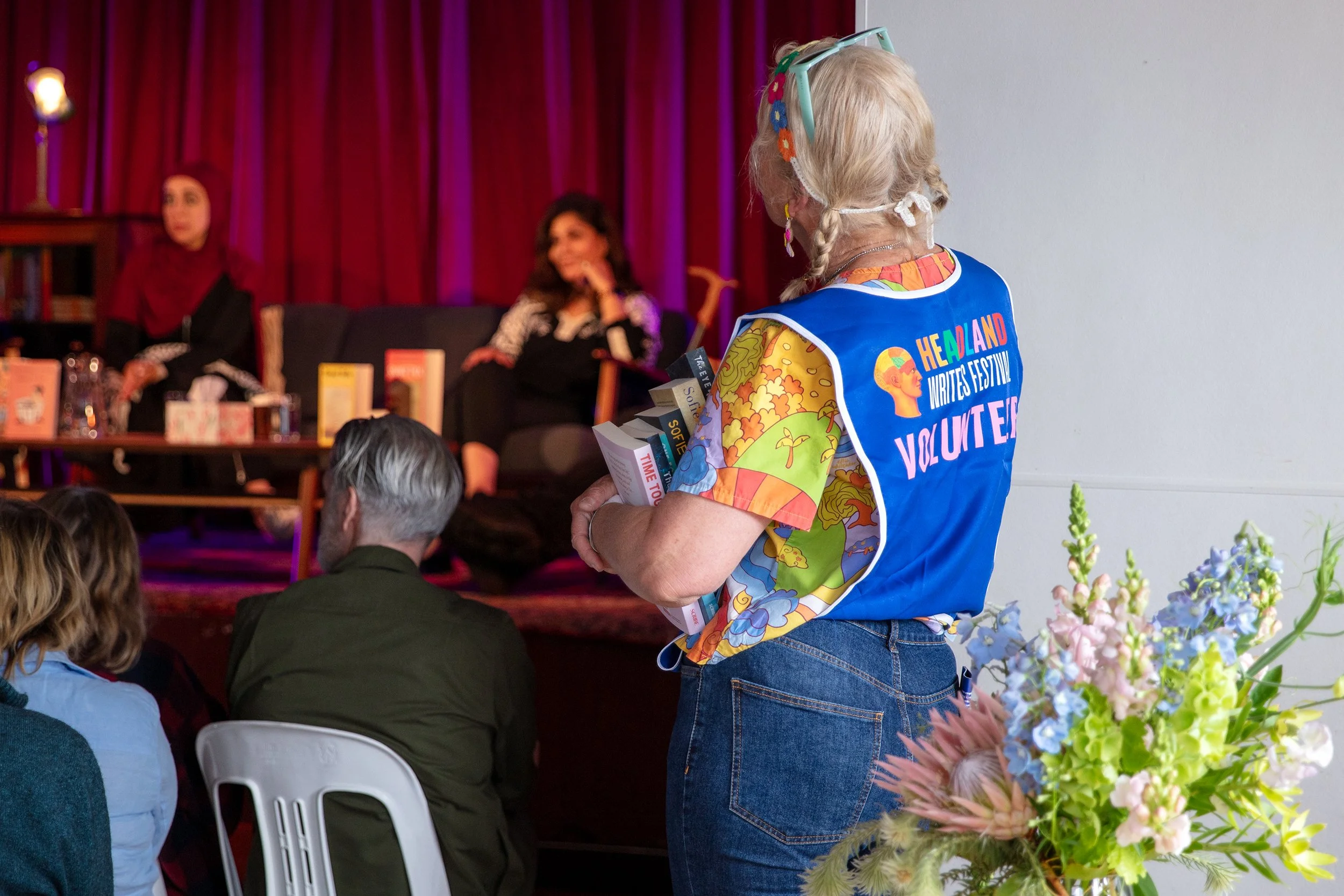 Headland Writers Festival 2025. Photo taken by Marcus Ward Curran @marcuswardcurran
