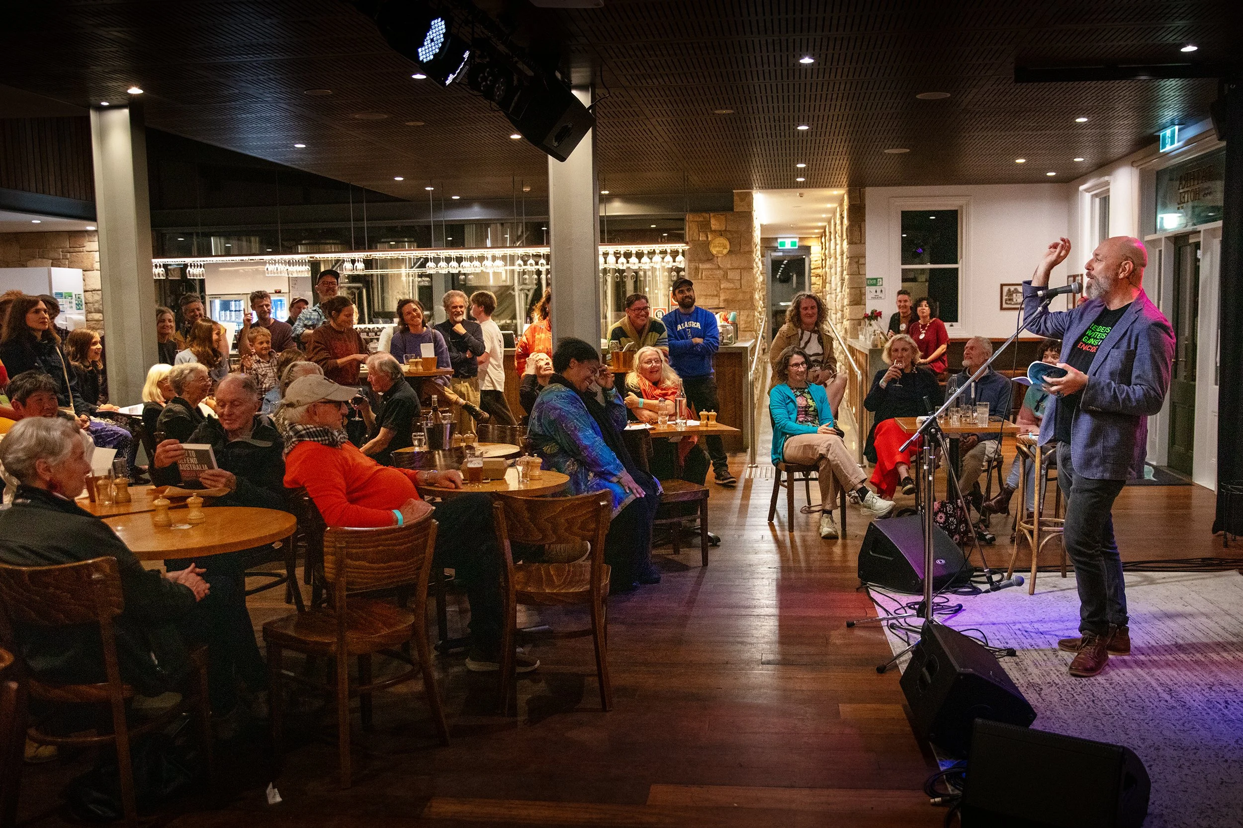 Headland Writers Festival 2025. Photo taken by Marcus Ward Curran @marcuswardcurran