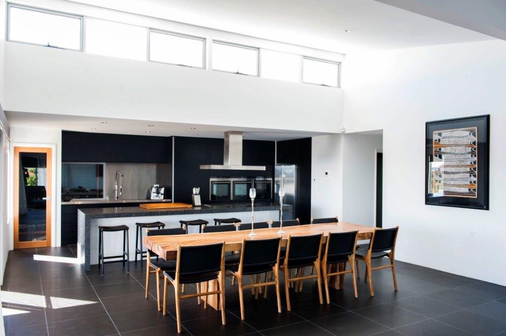 sleek kitchen raked ceiling.jpg