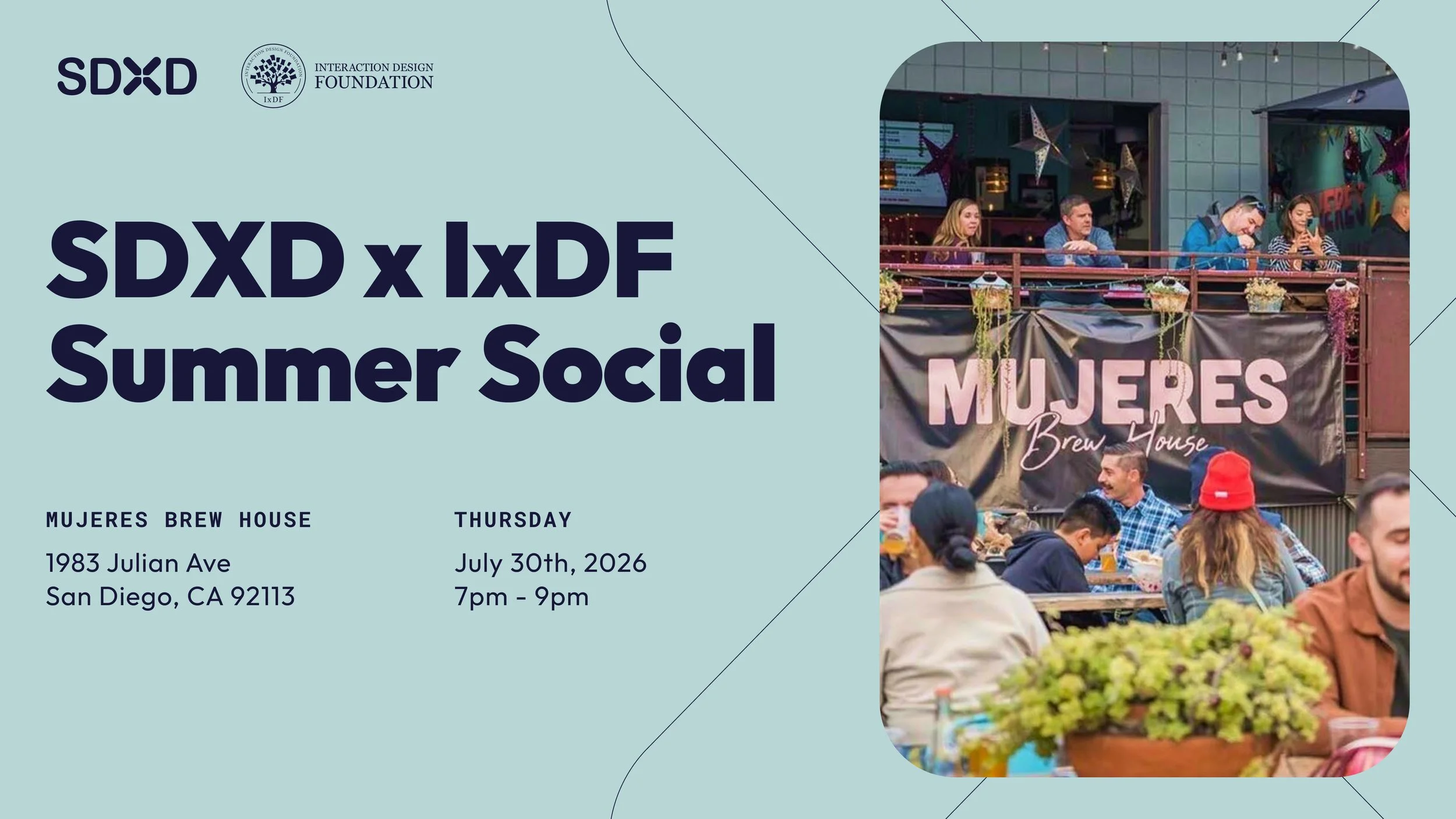 SDXD x IxDF Summer Social