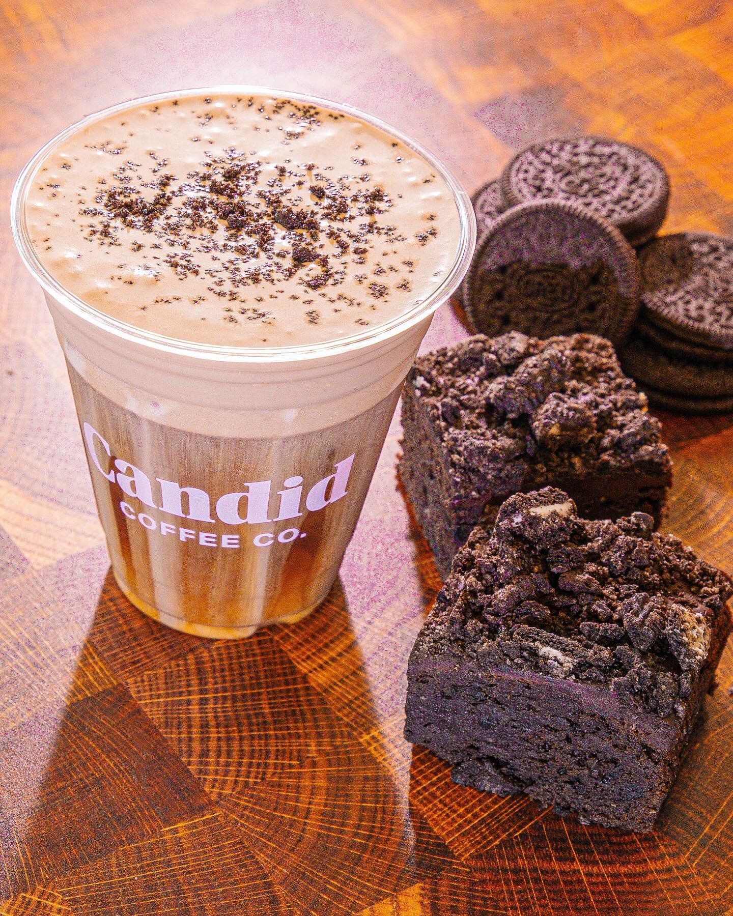 This pairing though 😍 our Cookies &amp; Cream Cold Foam is a staple for a reason - because our love for cookies &amp; cream can&rsquo;t last just one month! 💕Chocolate-y vanilla cream cold foam over smooth cold brew coffee with Oreo crumbles on top