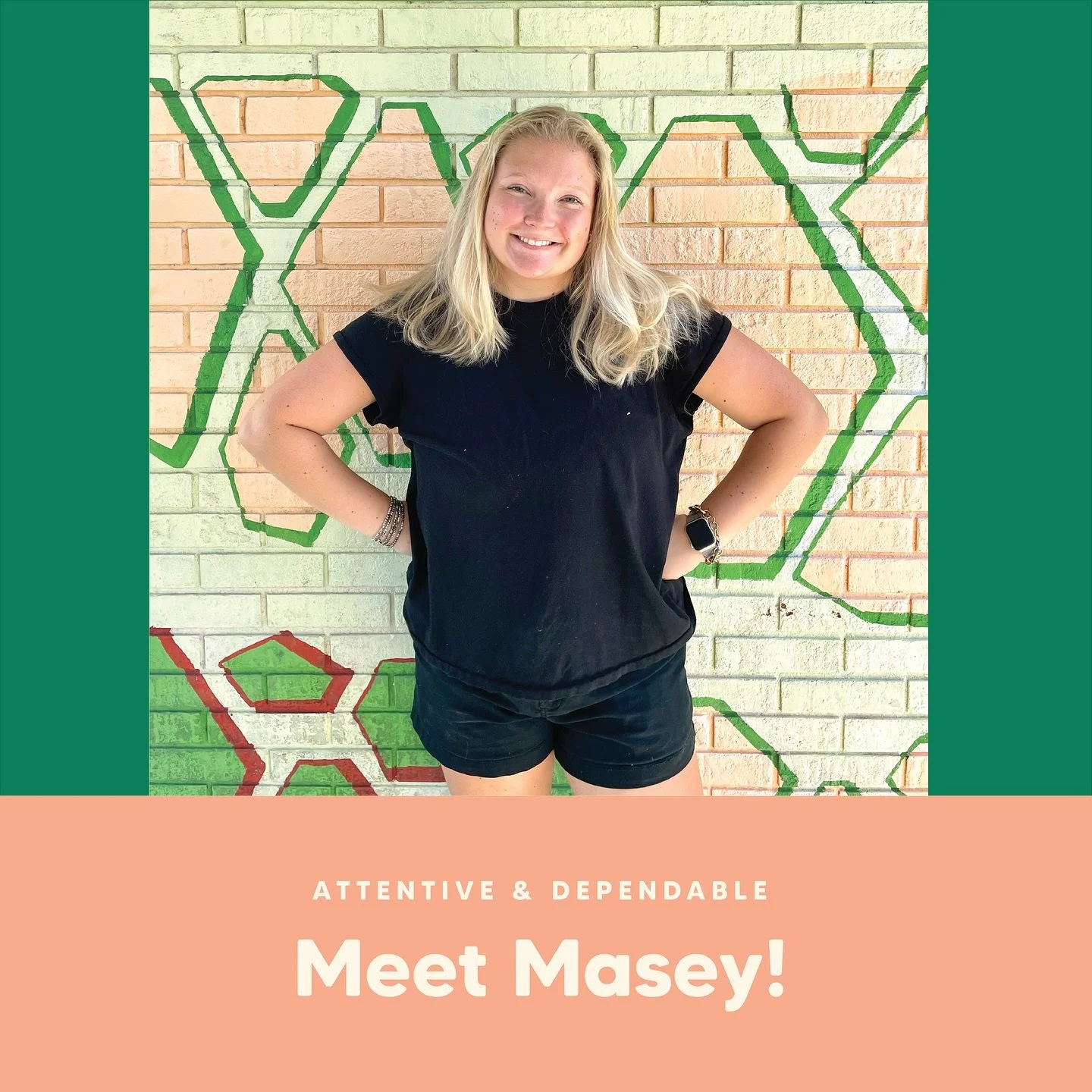 Meet our Employee of the Month &mdash; Masey!
Masey is one of our standout servers: attentive, dependable, and a total go-getter. She's amazing with guests &mdash; our customers love her &mdash; and she thrives in the hustle of a busy shift.

True st