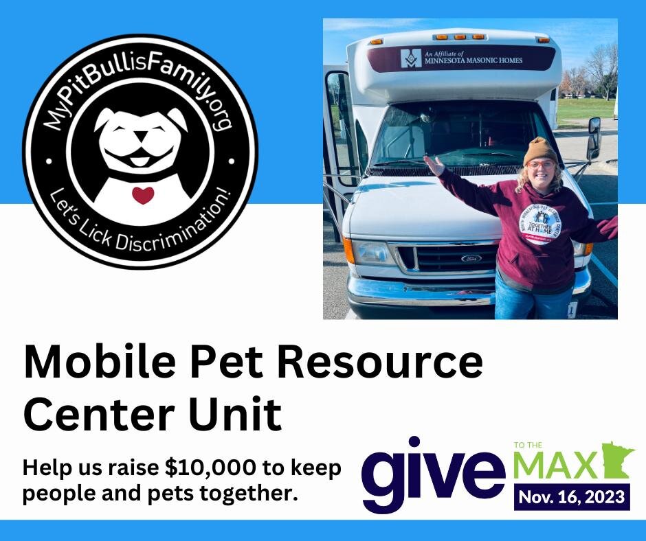 🚚✨ Unleash the Power of Pawsitivity! Introducing Our Mobile Pet Resource Unit 🐾🌟 #GiveToTheMaxDay

Exciting news, pet lovers! This #GiveToTheMaxDay, we're thrilled to unveil our brand-new Mobile Pet Resource Unit&mdash;a rolling haven of care for 