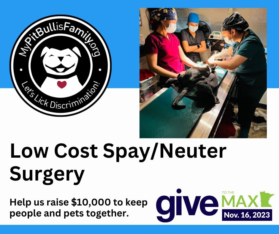 This #GiveToTheMaxDay, let's make a lasting impact on the lives of countless furry friends by supporting spay/neuter services! 🌟

🐱 Every pet deserves the chance to live a happy, healthy life, and spaying/neutering plays a crucial role in achieving