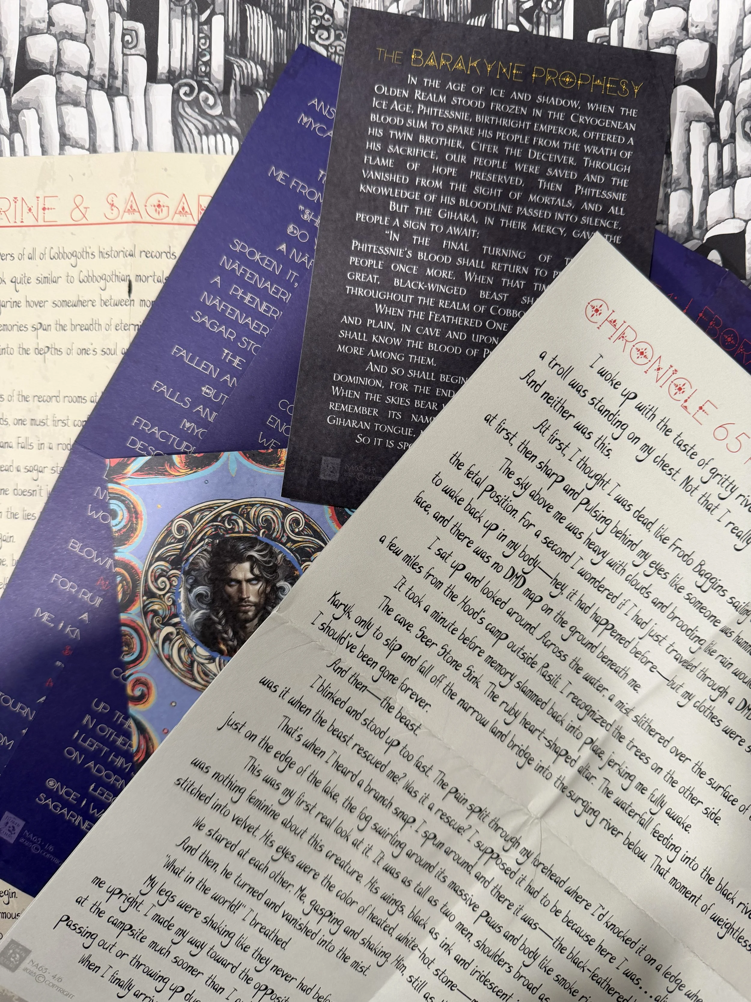 The Flower Letters, The Jewelbox Letters and The Lost Letters Collection