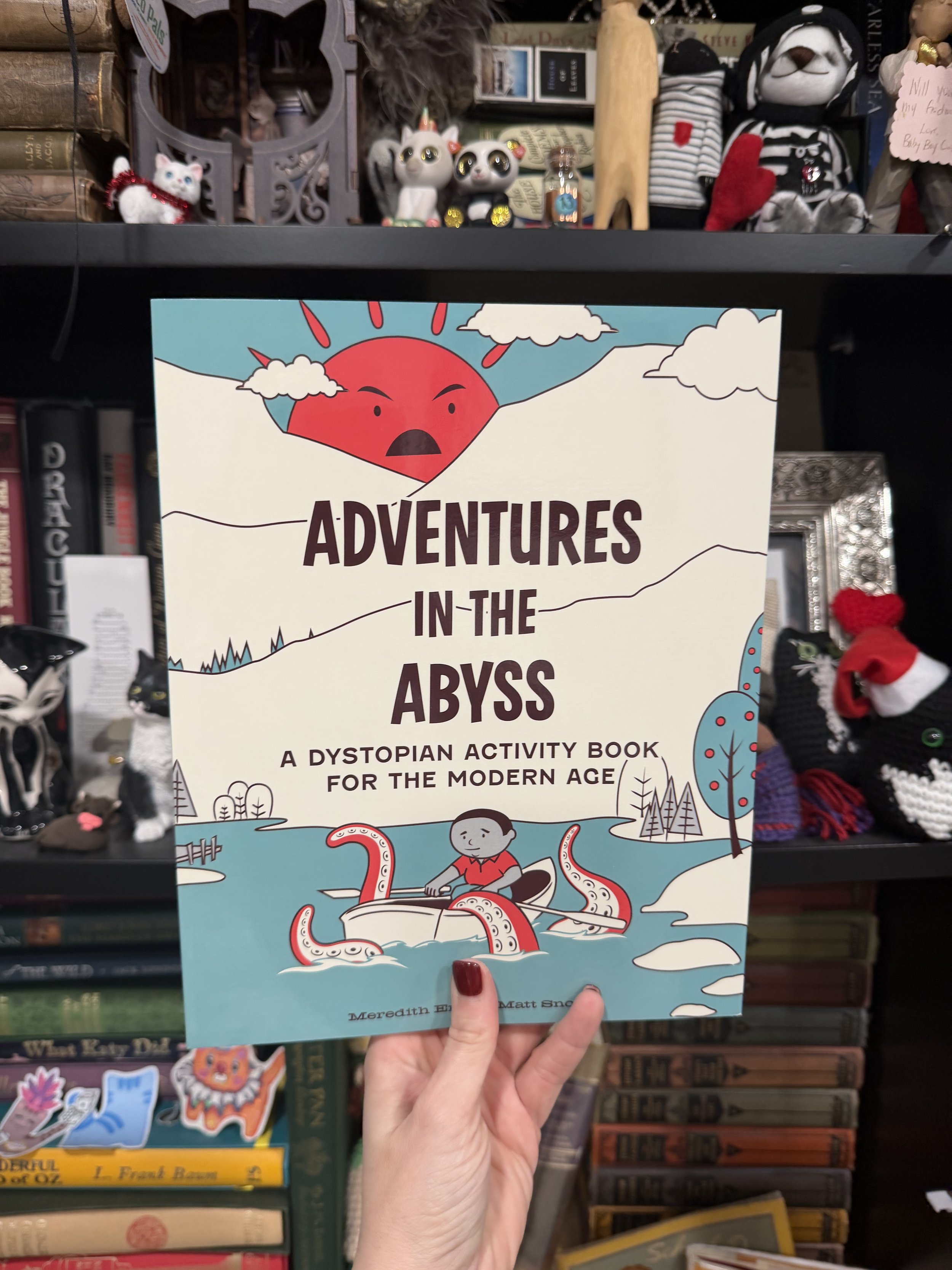 More Cocobear Customs and an activity book for adults. 