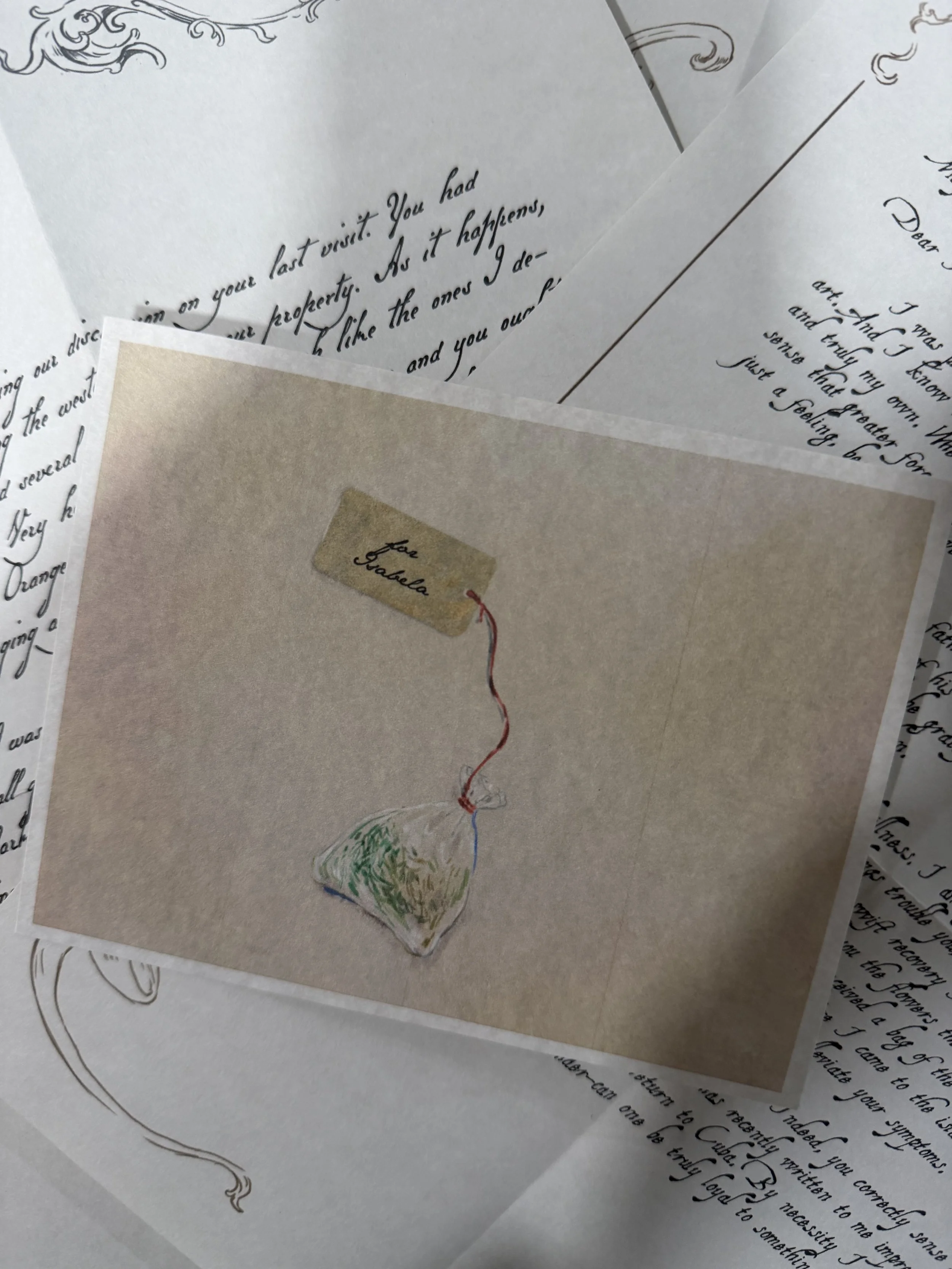 A little bit of letters!