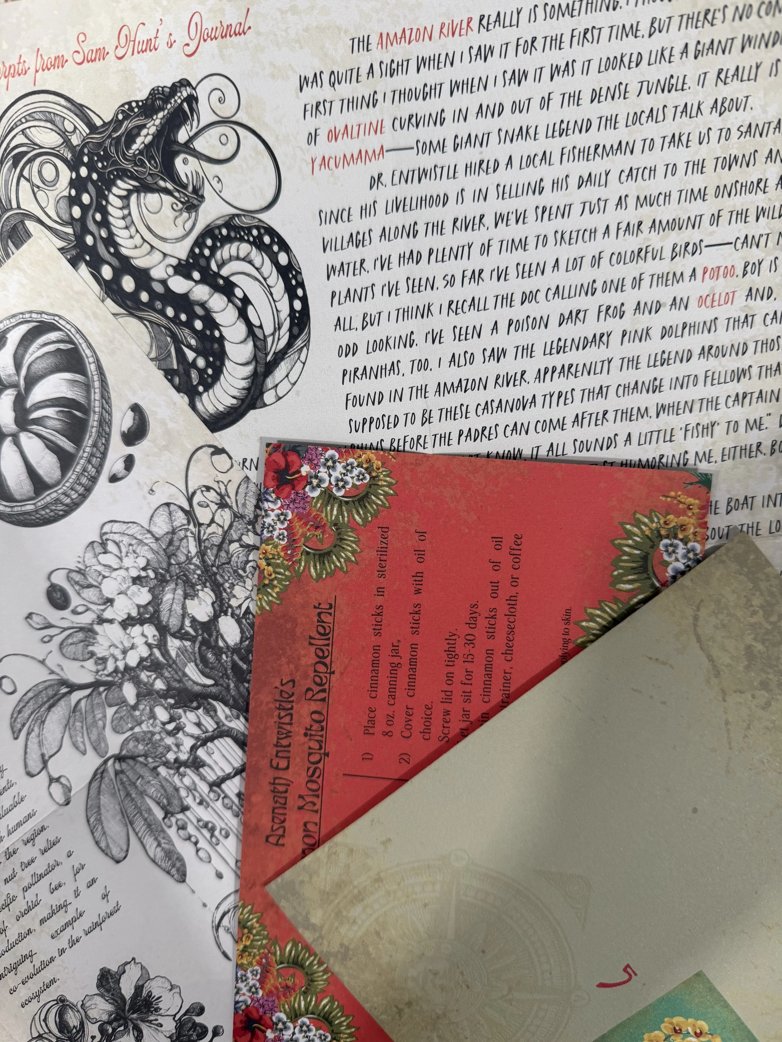 Flower Letter, Letters by Lanternlight and Forever Post 