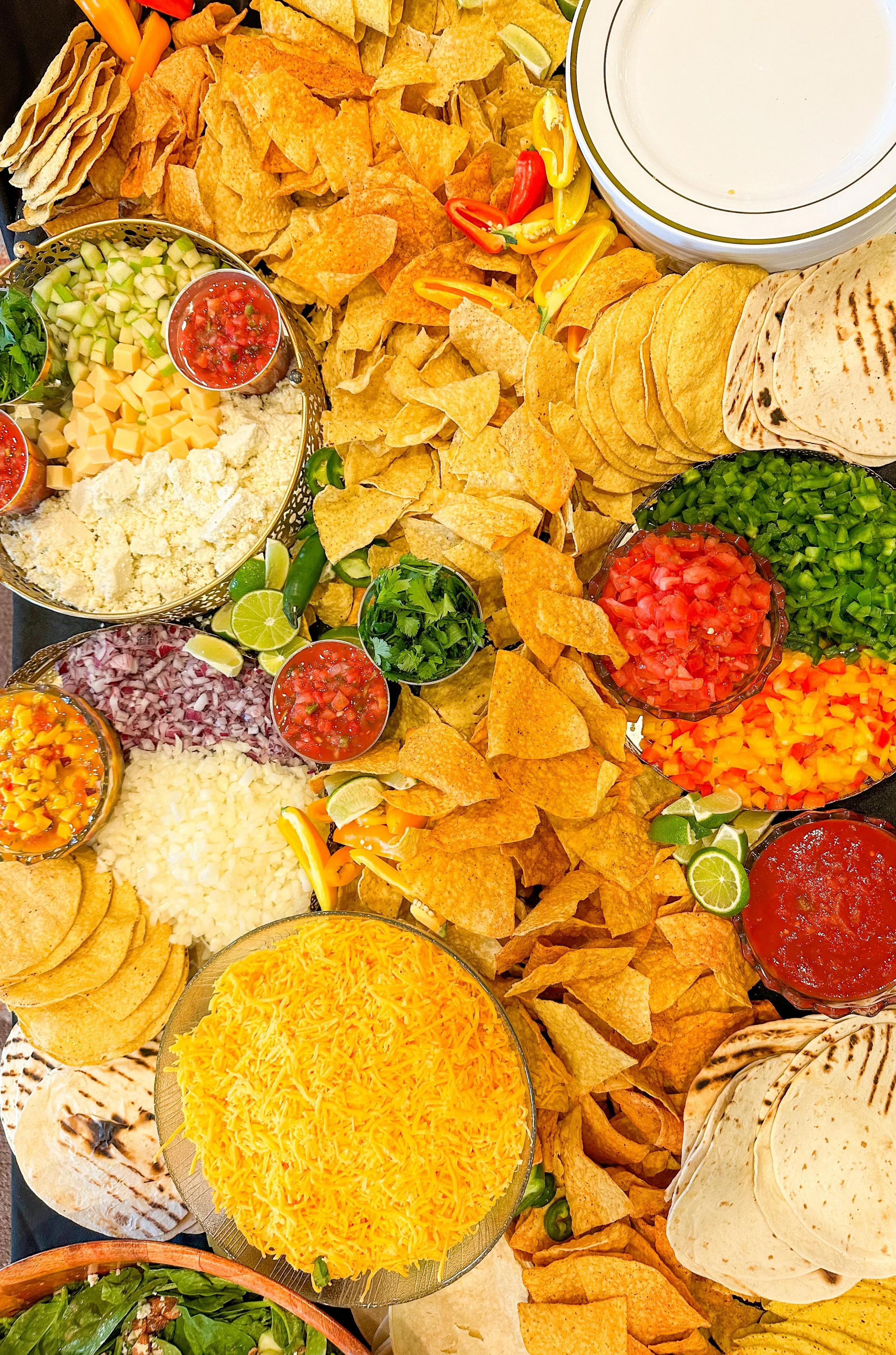 Signature culinary installation by El Puente Catering
