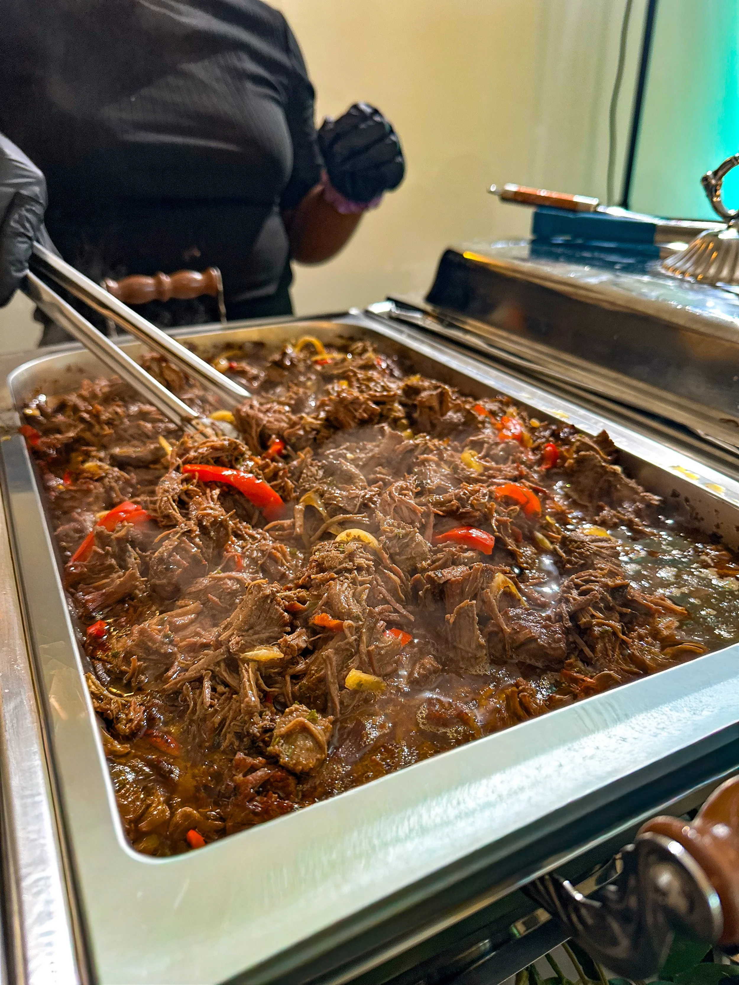Signature culinary installation by El Puente Catering

